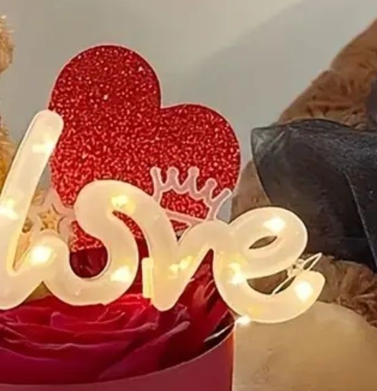 "Love"светиьник/сувенир smile