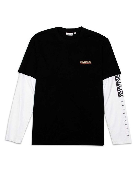 Фирменный мужской лонгслив Napapijri,оригинал