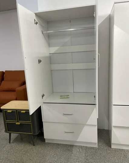 Roupeiro 2 portas com espelho - entrega gratuita