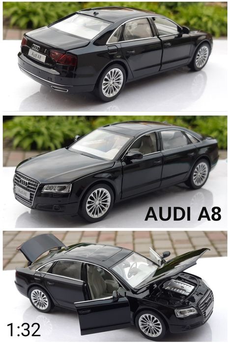 Модель авто колекційна масштабна AUDI ТТ A8 А7 А6 А4 Q8 Q7 Q5 RS6 RS7