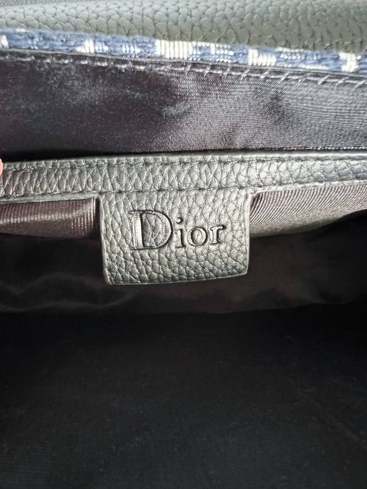 Сумка чоловіча Christian Dior кристиан диор месенджер мужская серая