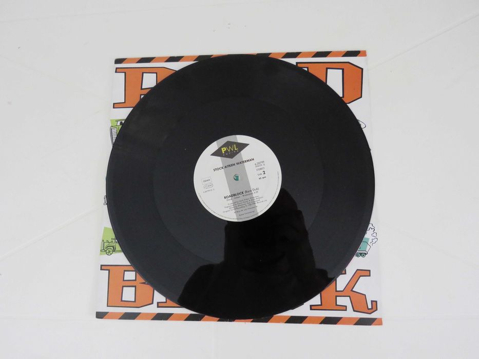 Vinyl 45" (maxi-single): "Road Block", de Stock, Aitken, Waterman