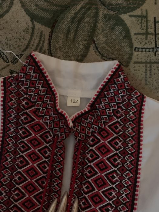 біла вишиванка на хлопчика розмір 122