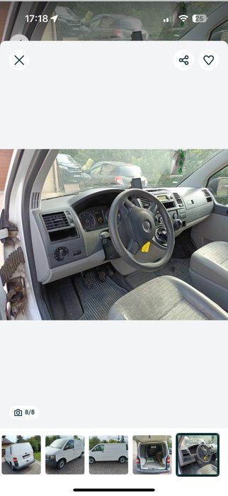 Vw t5 transporter  lift