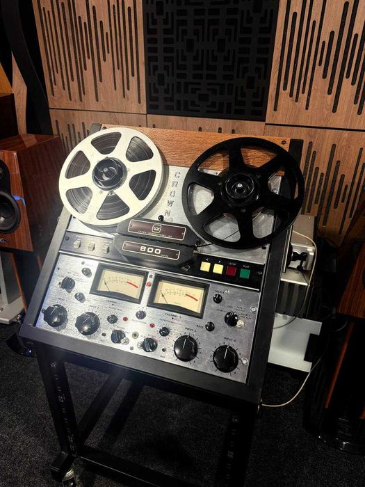 Катушечный магнитофон Crown CX 822 (коллекционное состояние)