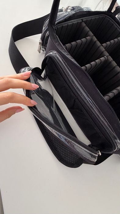 Relavel mala bolsa estojo pincéis maquilhagem