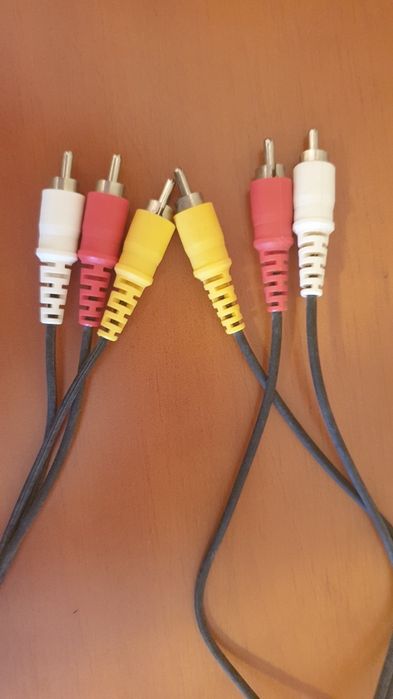 Cabos  RCA Diversos + Cabos Jack