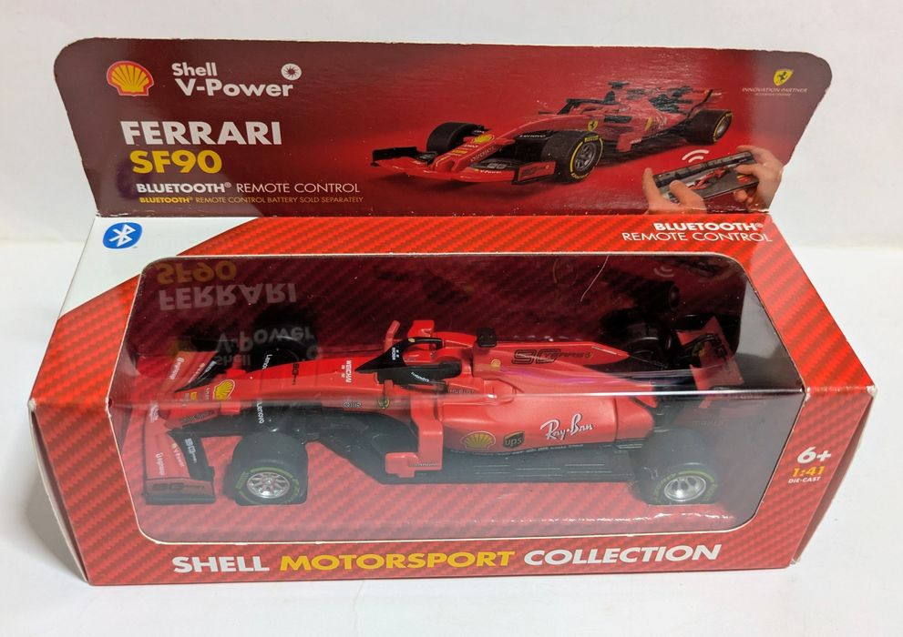 Miniatura Shell Motorsport Ferrari SF90 1:41