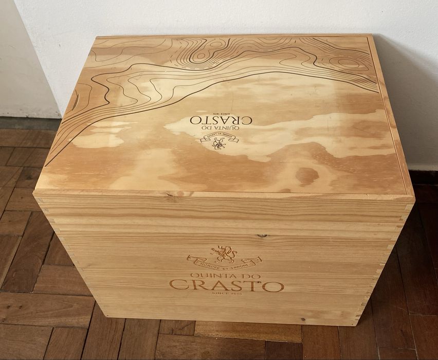 Caixa de madeira grande Quinta do Crasto