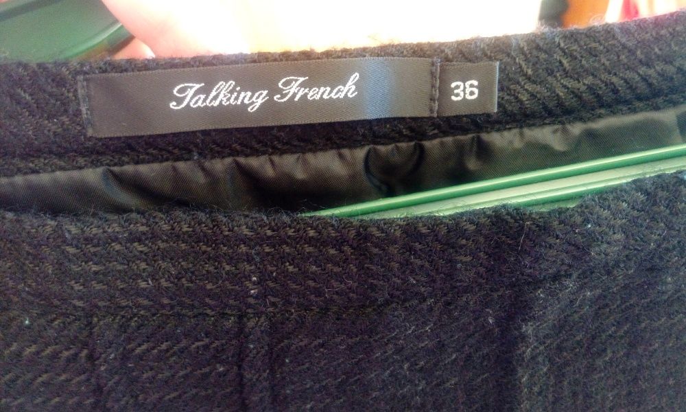 Юбка зимняя с подкладкой,шерстяная!