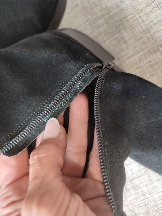 Черевики чоботи ботинки ботильйони braska 39 замша