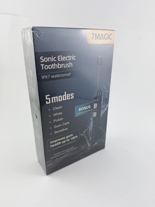 7MAGIC Soniczna szczoteczka do zębów 6 końcówek D36