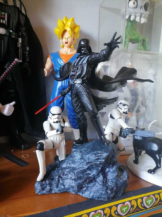 Estátua em resina Star wars