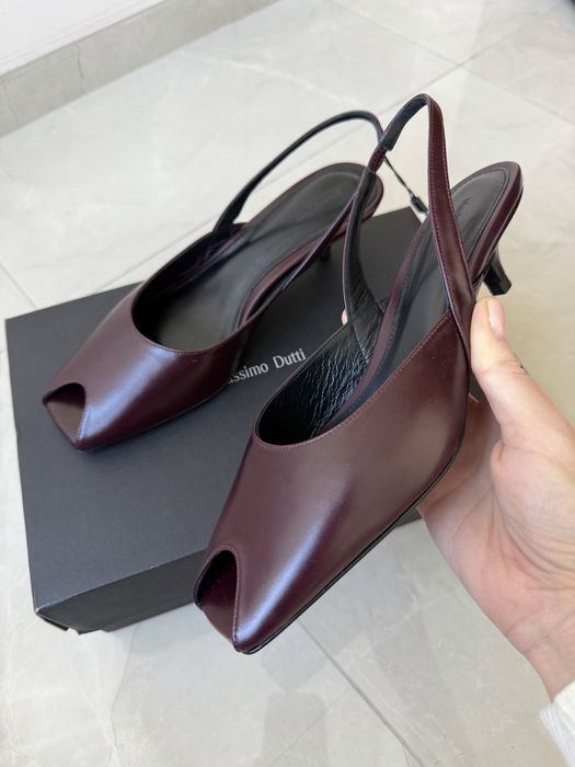 Босоніжки слінгбеки massimo dutti 37,38