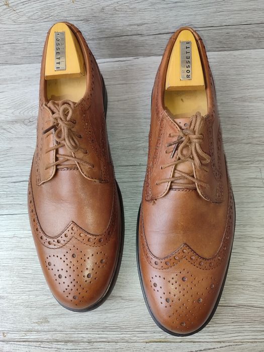 Clarks 43р туфли мужские ботинки кожаные Индия