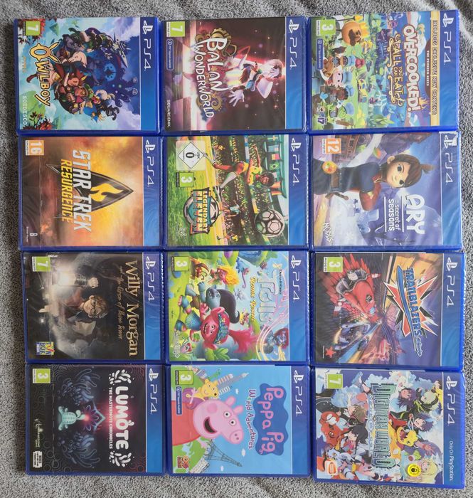 Ігри на PS4: Hollow Knight, Bloodborne,Gravity Rush,Jurassic Park,LEGO