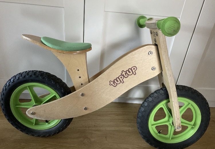 Tuptup rower biegowy drewniany