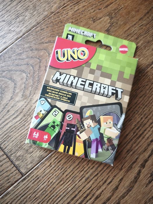 Karty do gry UNO MINECRAFT nowe!!!