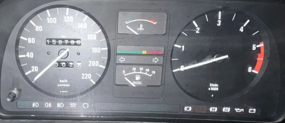 BMW 524td, viatura classica de 1985