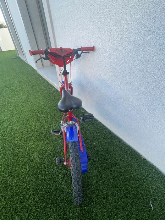 Bicicleta spider man