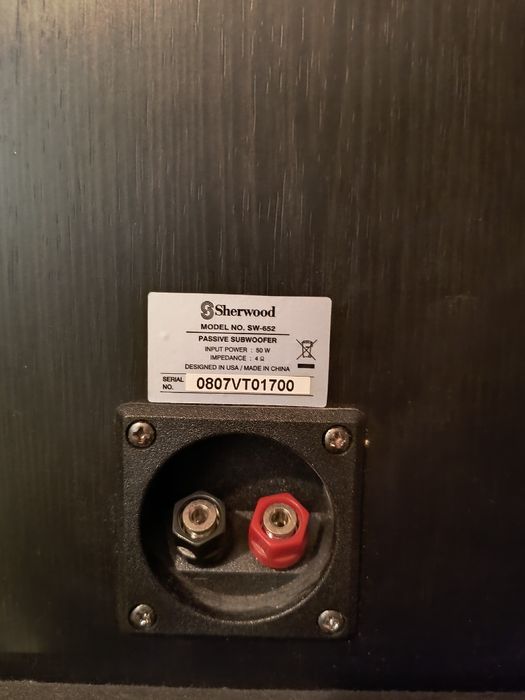 Subwoofer Sherwood Sw-652