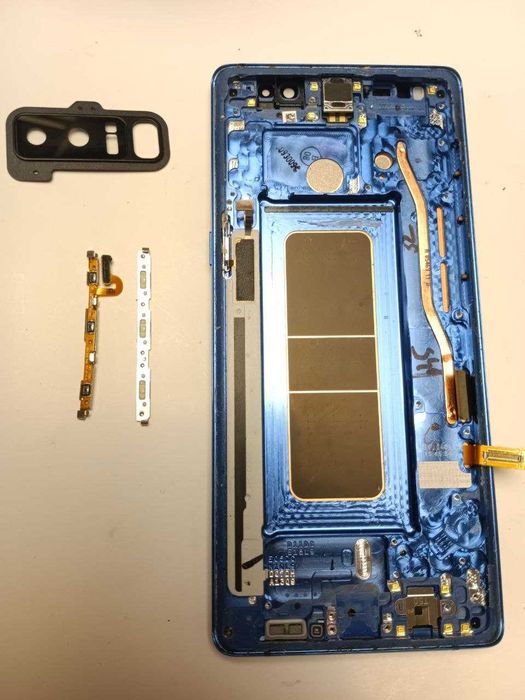 Samsung Galaxy Note 8 разборка запчасти дисплей рамка, стекло камеры Самсунг Ноте 8