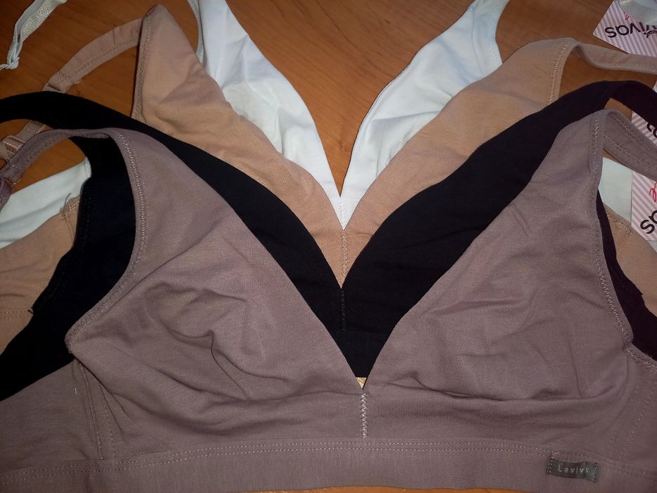Бабовняний  бюстгальтер La Vivas , хлопковый , чашка В і С