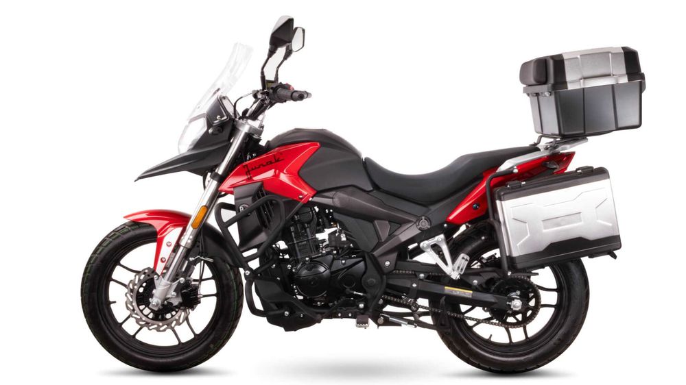 Junak RX One 125 ABS chłodzony cieczą, z kuframi, raty, transport Polecamy !!!
