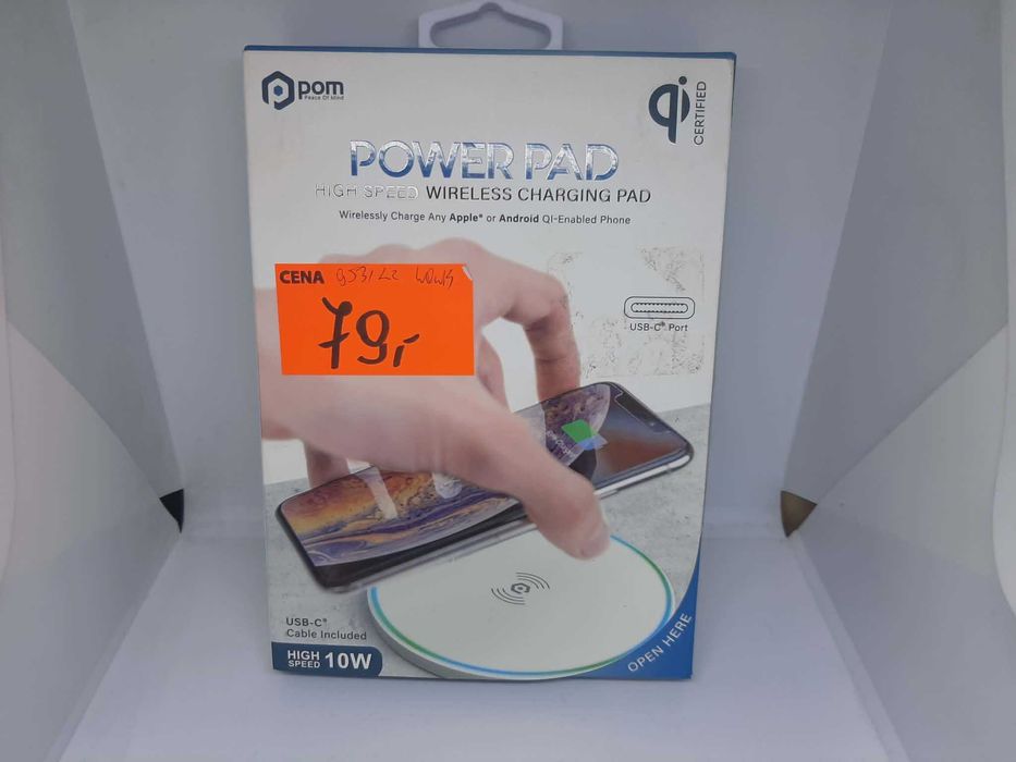 Bezprzewodowa ładowarka High Speed Pom Power Nowa
