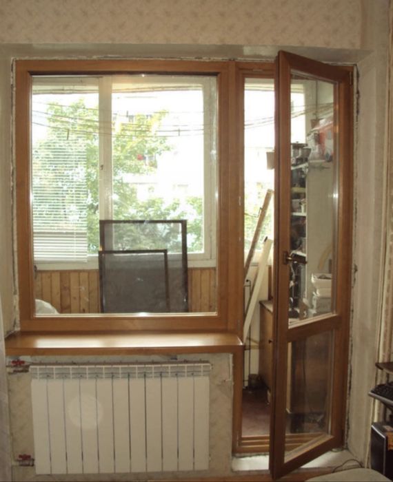 Продам деревʼяні вікна зі склопакетом