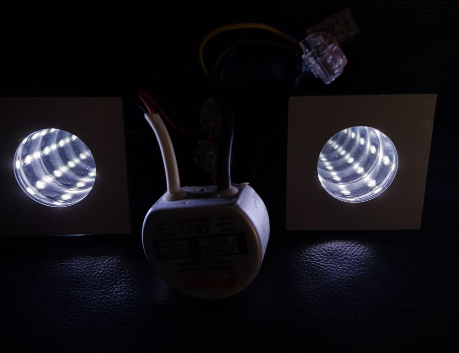 Halogen, lampka, oprawka LED super efekt głębi