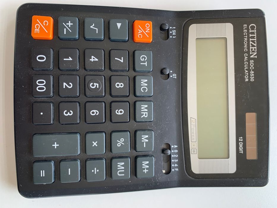 Калькулятор Sitizen SDC-8530