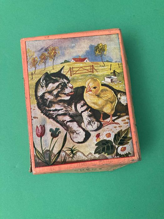 Jogo de Cubos em Madeira da Majora Antigo