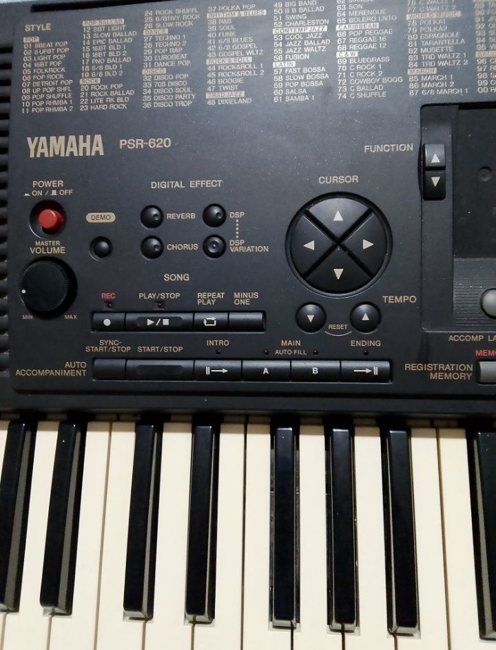 Синтезатор yamaha psr 620: 9 000 грн. - Синтезатори Кривий
