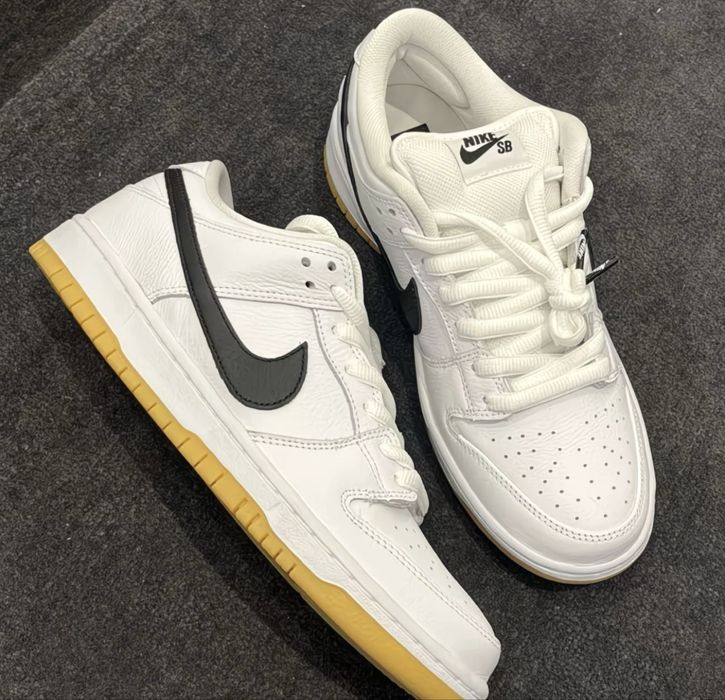Літній розпродаж!!! Nike SB Dunk Low Pro White Gum