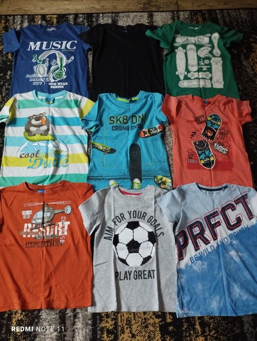 Paka dla chłopaka lato 122-128