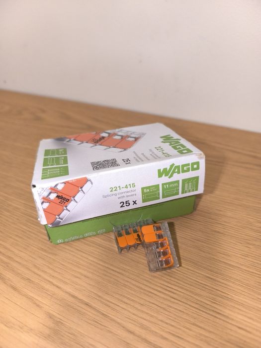 Ligadores Wago 2, 3 e 5 ligações
