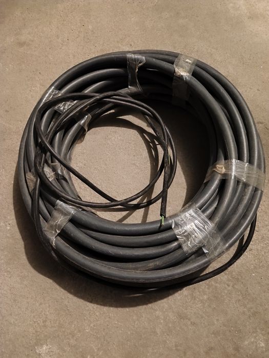 40 metros cabo 3x 4mm com tubo pra enterrar