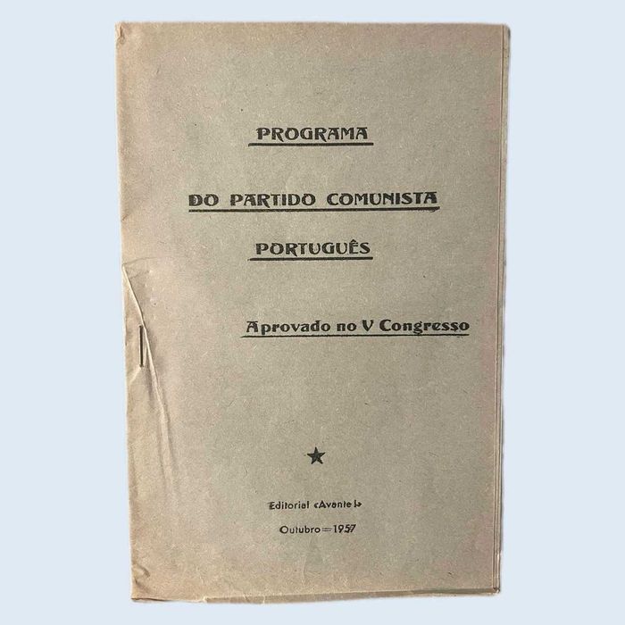Programa do PCP Aprovado no V Congresso - Outubro 1957