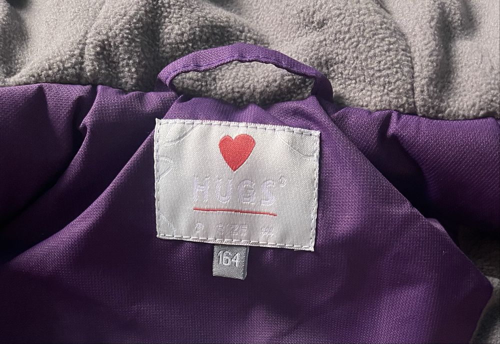 Зимова куртка пуховик 164