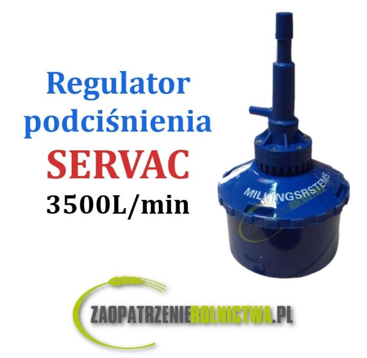 Regulator podciśnienia Servac 1" do dojarki przewodowej