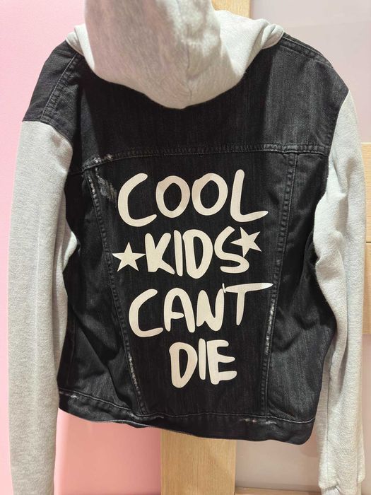 kurtka jeansowa aloha from deer cool kids L uniseks