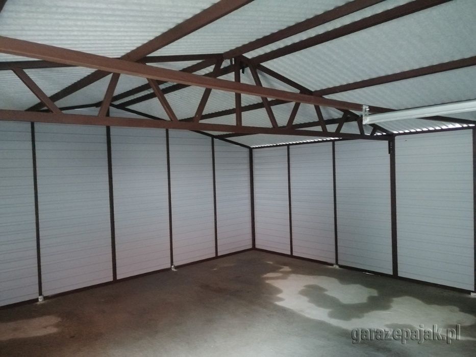 Garaż blaszany 6x6 , garaże blaszane,blaszaki,wiaty,hale