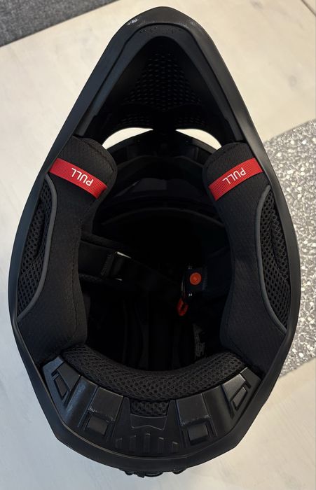 Kask Cross / Enduro / MTB / Hulajnoga Raven Airborne EVO L + Gogle Naxa + Worek – Nowy!