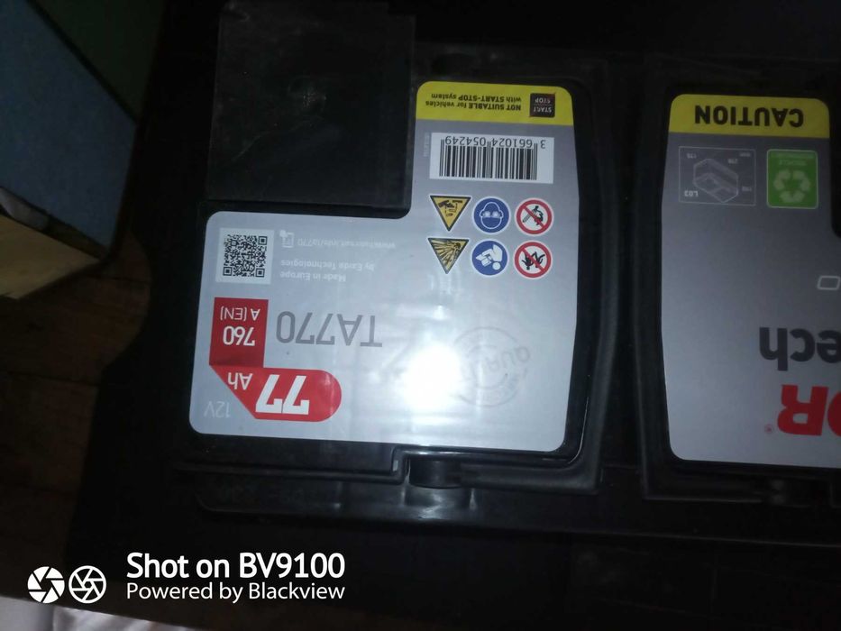 Акумулятор Tudor High-Tech 77Ah R+ 760A