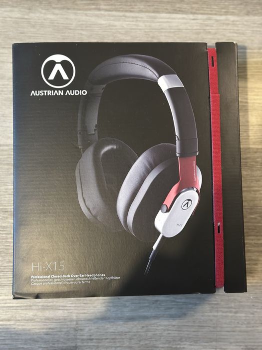 Auscultadores Austrian Audio Hi-X15 — Como novos + caixa