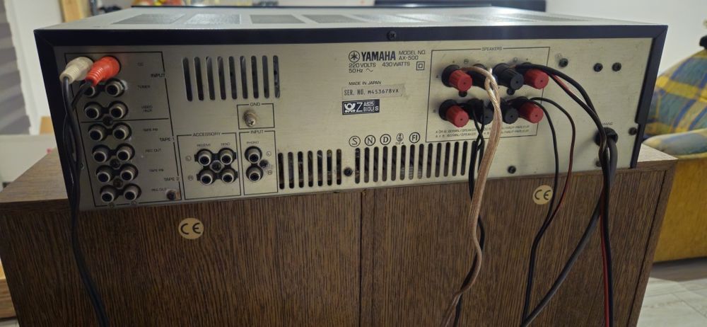 Wzmacniasz yamaha AX 500 + Kolumny