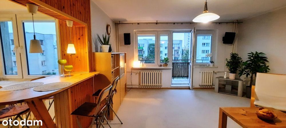 OKAZJA! Przytulne, Ursynów Metro Natolin, 2pok, 50mkw, duży balkon