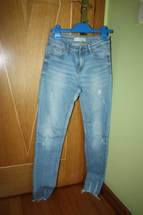 Calças skinny low waist Stradivarius