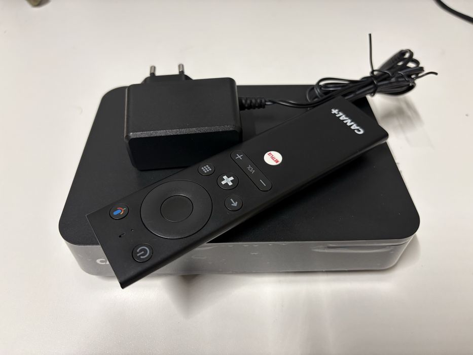 Dekoder Canal+ smart TV Box Android Hy4001 dvb-t2  telewizja naziemna